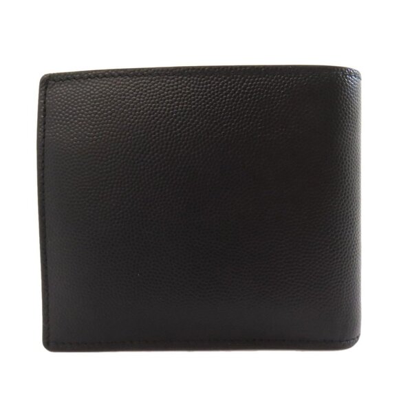 SAINT LAURENT Black Leather Wallet - Picture 2 of 11